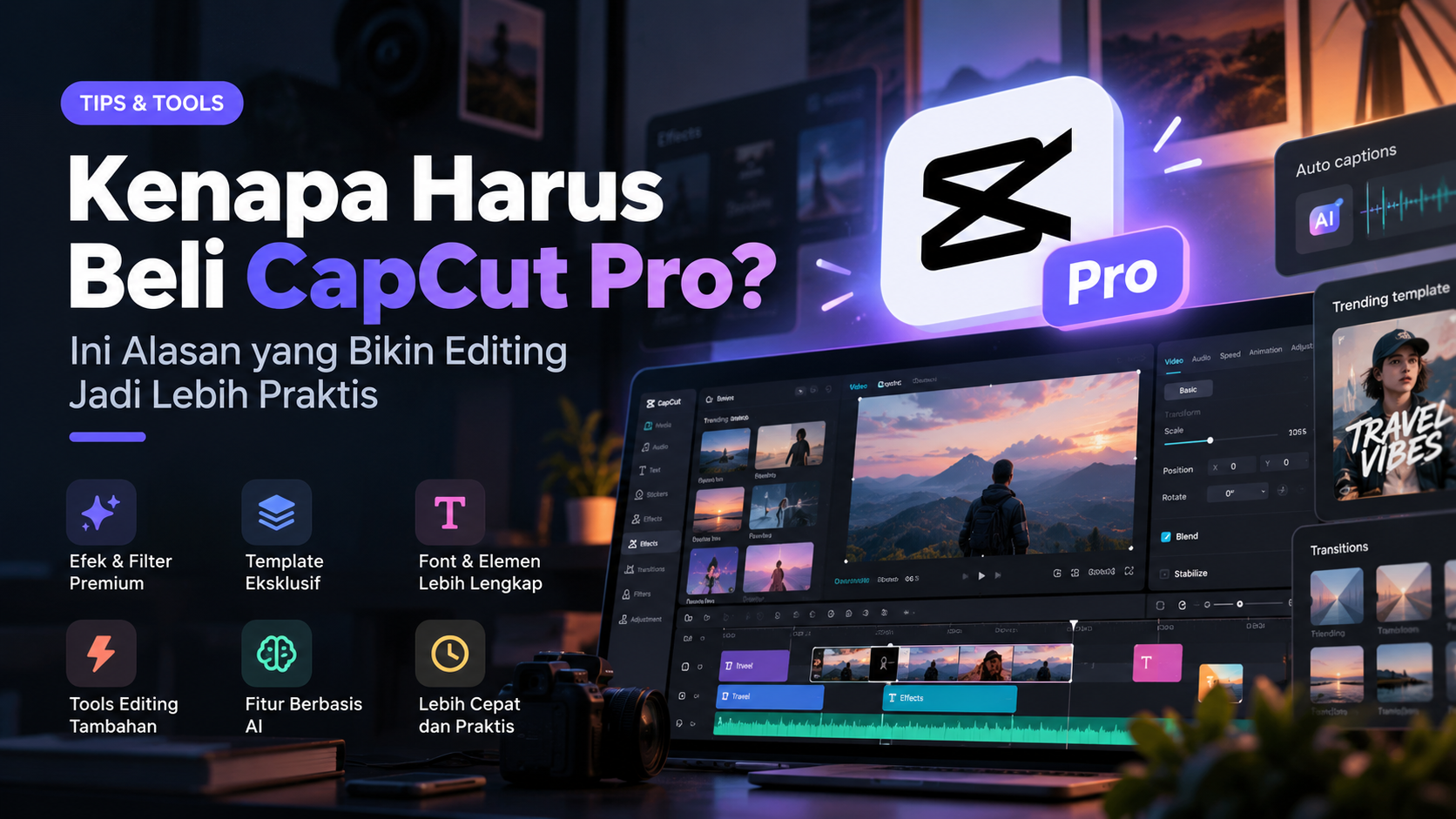 Kenapa Harus Beli CapCut Pro? Ini Alasan yang Bikin Editing Jadi Lebih Praktis