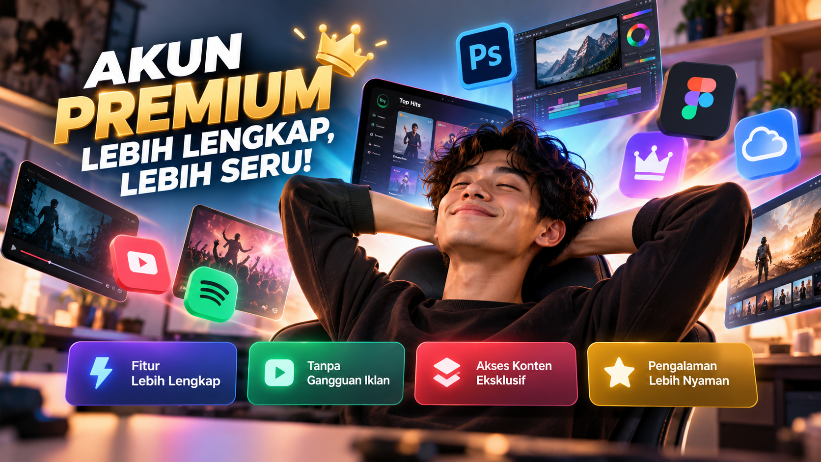 Kenapa Harus Beli Akun Premium? Ini 5 Alasannya!