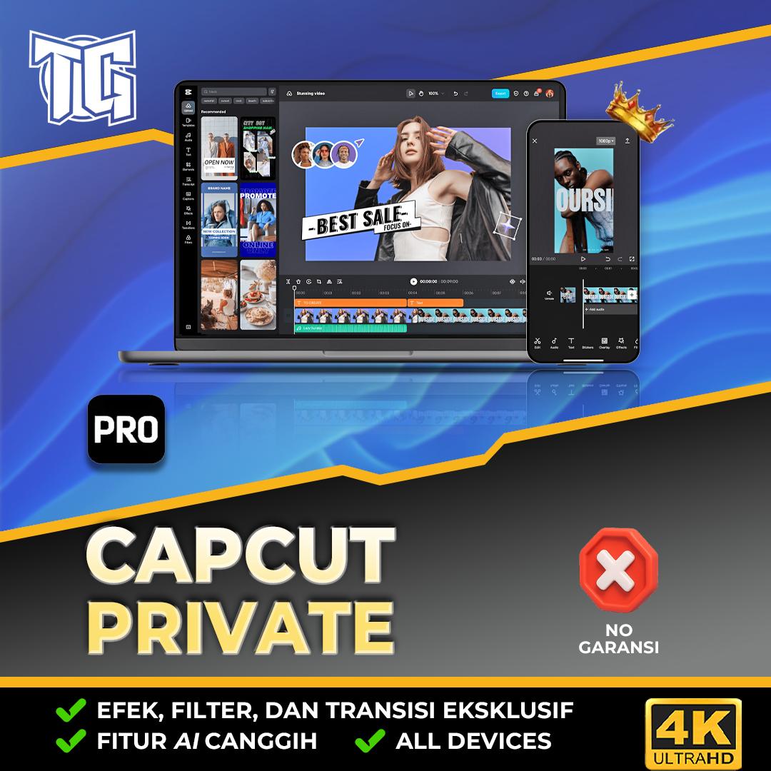 Capcut Private No Garansi