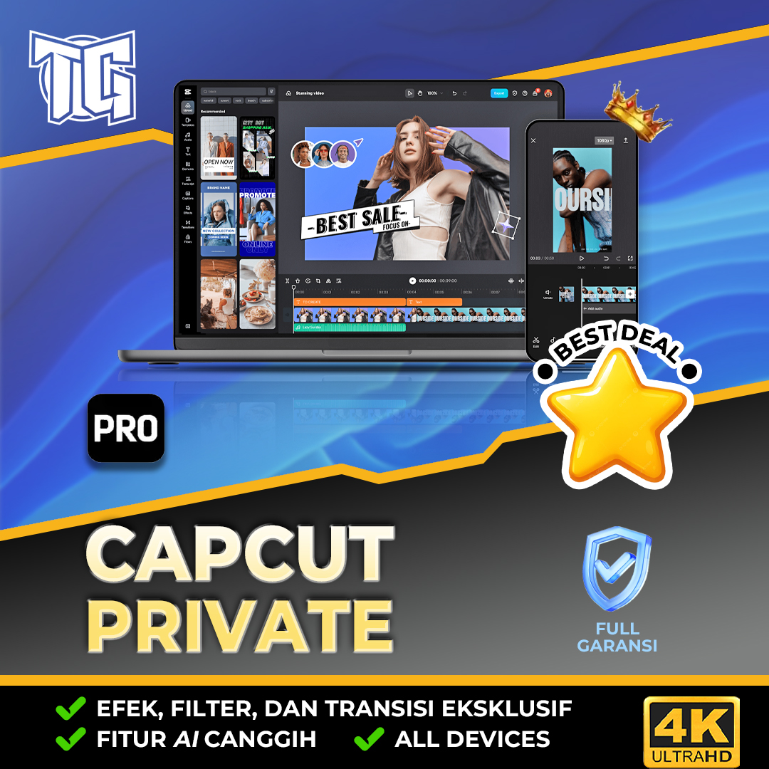 Capcut Private Full Garansi